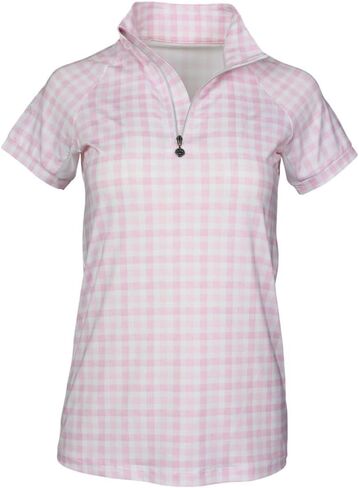 سترة Dapplebay Gingham 1/4 بسحاب للركوب - كم قصير in Kuwait