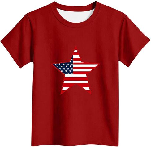 250Th Anniversary USA Shirt Kids Independence Day Girls 4Th of July Outfit USA Flag American Pride Patriotic Tees in Kuwait