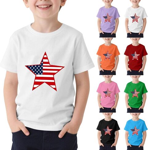 250Th Anniversary USA Shirt Kids Independence Day Girls 4Th of July Outfit USA Flag American Pride Patriotic Tees in Kuwait