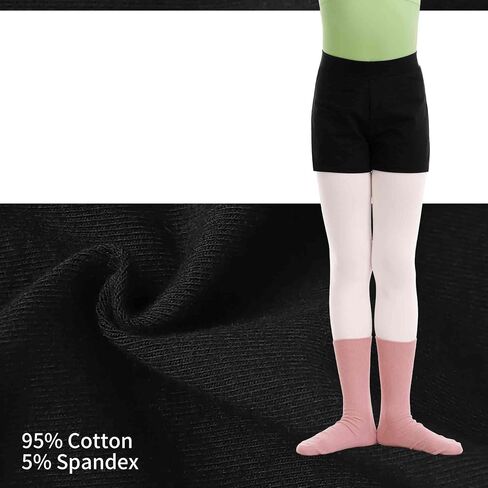 Mid Waist Basic Girls Shorts for Gymnastics, Ballet, Jazz, Biking, Other Sports in Saudi Arabia