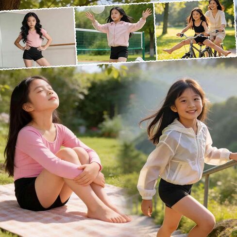 Mid Waist Basic Girls Shorts for Gymnastics, Ballet, Jazz, Biking, Other Sports in Saudi Arabia