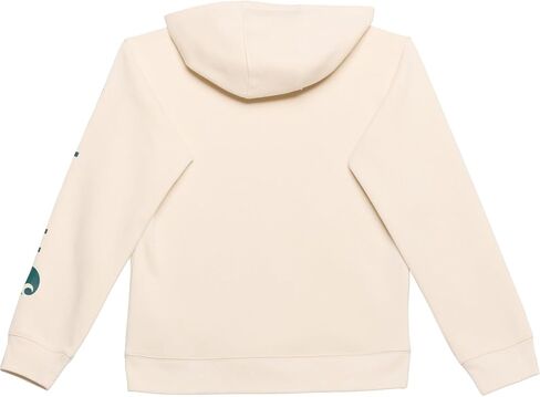 Carhartt Big Kid's CA7131 Long-Sleeve Graphic Sweatshirt | Youth Large (12) | Turtledove/Malt in Kuwait