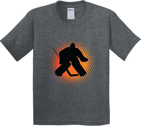 inktastic Ice Hockey Goalie Sports Youth T-Shirt in Saudi Arabia