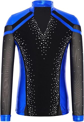 Sparkly Dance Outfits Sets for Boys Kids Ice Skating Suits Stage Performance Competitions in Saudi Arabia