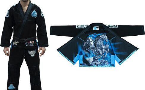 Raven Fightwear Men's Odin Nordic Brazilian Jiu Jitsu Uniform Premium BJJ Gi in Kuwait