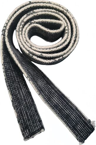 Vintage Martial Arts Training Belt – Woven Cotton Karate Taekwondo Judo Dojo Belt, Retro Black Jiu-Jitsu Style in Kuwait