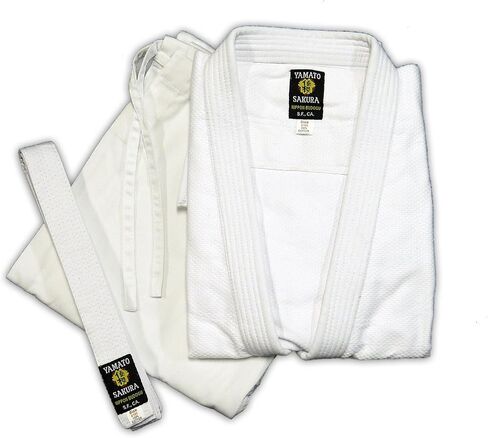 Nippon Budogu Yamato Sakura Bleached Single Weave Judo Gi Uniform in Kuwait