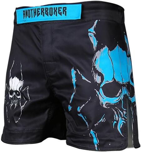MMA Muay Thai Shorts BJJ Boxing Cross Training Fight Shorts with Drawstring for Adults and Children in Kuwait