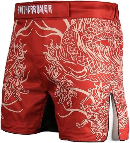 MMA Muay Thai Shorts BJJ Boxing Cross Training Fight Shorts with Drawstring for Adults and Children in Kuwait