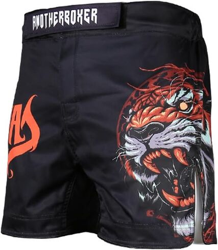 MMA Muay Thai Shorts BJJ Boxing Cross Training Fight Shorts with Drawstring for Adults and Children in Kuwait
