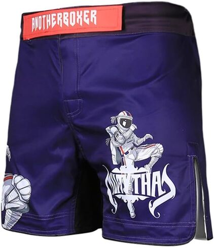 MMA Muay Thai Shorts BJJ Boxing Cross Training Fight Shorts with Drawstring for Adults and Children in Kuwait