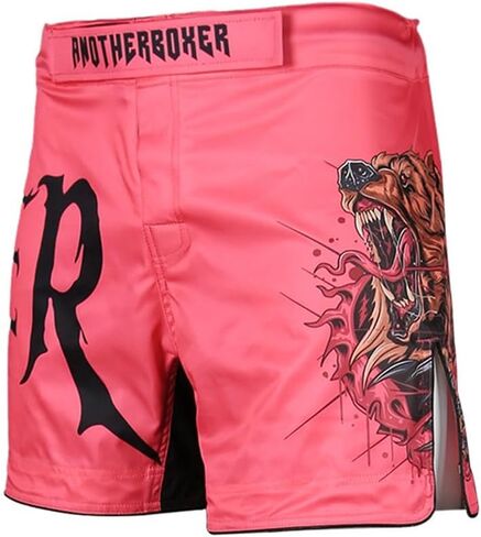 MMA Muay Thai Shorts BJJ Boxing Cross Training Fight Shorts with Drawstring for Adults and Children in Kuwait