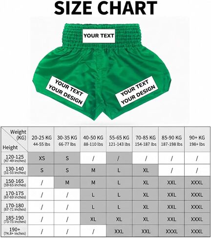 Personalized Adult Boxing Shorts High-Grade Satin Fabric Custom Fight Shorts Embroidered Printed Custom Design for Men Boxing Workout Black in Kuwait
