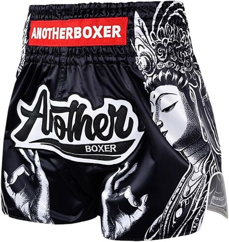 شورت MMA Muay Thai BJJ للملاكمة والتدريب المتقاطع مع رباط للبالغين والأطفال in Kuwait
