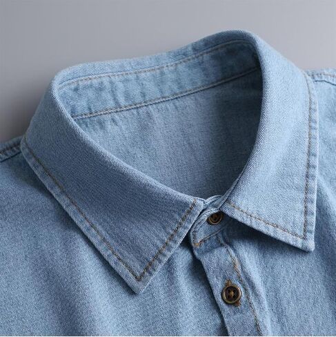 Denim False Collar for Women, Vintage Detachable Jean Faux Collar, Button Down Shirt Blouse Layering Piece Tops and Dresses in Saudi Arabia
