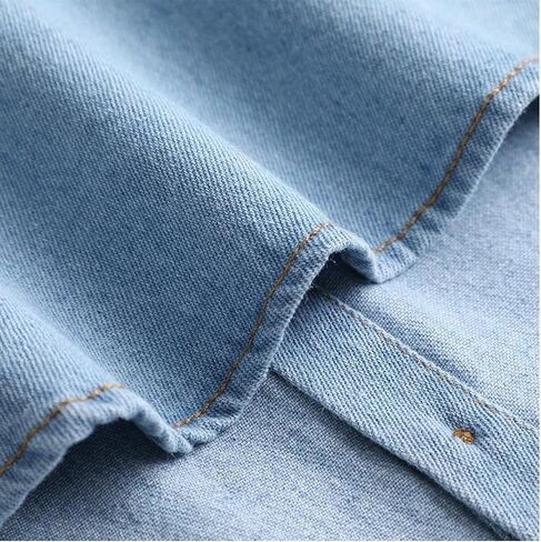 Denim False Collar for Women, Vintage Detachable Jean Faux Collar, Button Down Shirt Blouse Layering Piece Tops and Dresses in Saudi Arabia