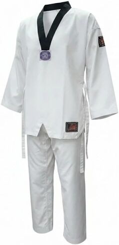 Taekwondo Uniform Dobok, Polycotton Martial Arts Suit for Athletics Training in Saudi Arabia