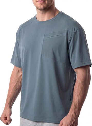 Cooling Coolmax Men's Quick Dry Running Shirts Moisture Wicking Athletic Workout Tee Lightweight Short Sleeve for Gym Hiking in Saudi Arabia