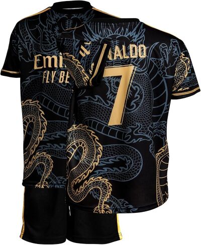#7 Special Dragon Edition Kids Soccer Jersey Kit Shorts Youth Sizes. in Kuwait