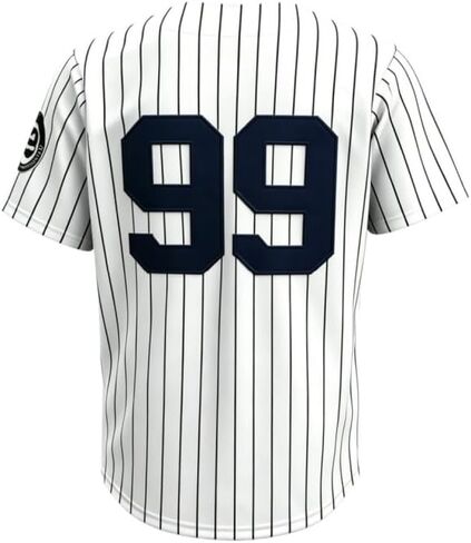 Men's New York 99 Baseball Jerseys Shirts Hip Hop Button Down for Party Xmas in Saudi Arabia