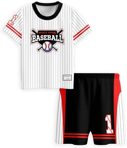 Kids Baseball Jersey Boys Girls–Button Down Team Uniform Shirt, Classic Soft Breathable Athletic Sports Top for Practice Game in Saudi Arabia