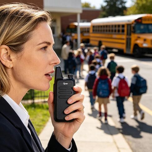Walkie talkies for Adults Long Range walkie talkies with earpiece and mic Set from tid Radio M8s Two Way Radio, Samll Handheld 2 Way Radio Suitable for Hotel, School, Restaurant Group Occasions. in Saudi Arabia