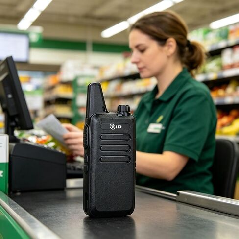 Walkie talkies for Adults Long Range walkie talkies with earpiece and mic Set from tid Radio M8s Two Way Radio, Samll Handheld 2 Way Radio Suitable for Hotel, School, Restaurant Group Occasions. in Saudi Arabia