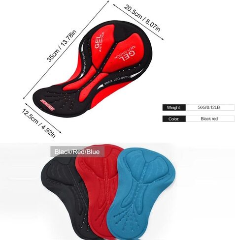 Gel Pad Cushion Bike Shorts Underwear Padded Hip Protector, Blue in Kuwait