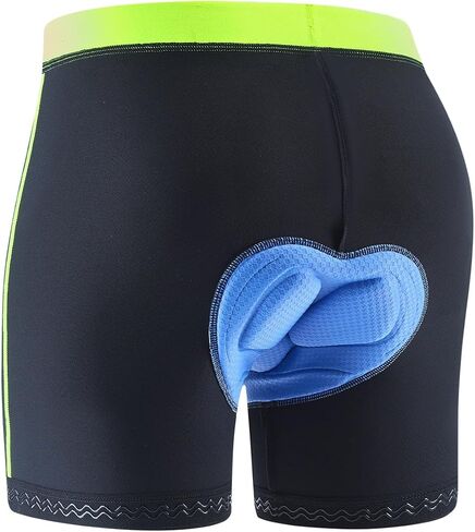 baleaf Men's 4D Padded Bike Short Anti-Slip Leg Grips Cycling Underwear MTB Liner Bicycle Biking Riding in Kuwait