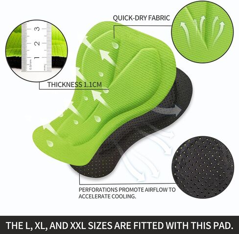 Kids Padded Bike Shorts with 3D Padding, Breathable Mesh and Non-Slip Leg Grips, for Boys and Girls in Saudi Arabia
