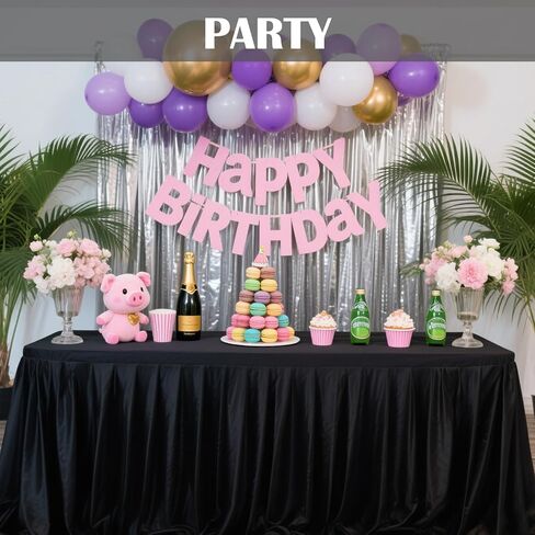 16ftx23inch Stage Skirt,Portable Shirred Pleat Stage Skirt, Stage Skirt Black is Suitable for Activities, Displays, Gifts, Performances and Wedding Stages, Easy To Store And Fold in Saudi Arabia