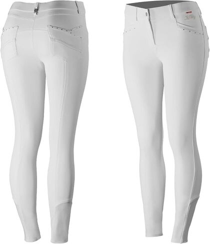 B Vertigo Women's Olivia Knee Patch Breeches - Silicone Grip in Kuwait