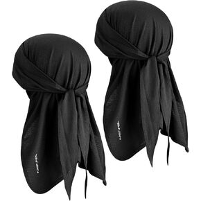 Bandanas Skull Cap for Men Women 3-in-1 Breathable Helmet Liner Neck Widening UV Sun Protection Neck Drape Do Rag Cycling Cap in Saudi Arabia