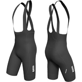 Lo.gas Men's Cycling Bib Shorts 3D Padded Bike Shorts High Stretch Quick-Dry 3 Pockets & 2.56 Inch Non-Slip Leg Grippers in Kuwait