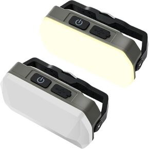 2Pack Camping Light, Magnetic LED Flashlight, Tent Light with 3 Color Temperature, 4-in-1 Flashlight & Emergency Lights for Home Power Outages, Outdoor Camping Essentials in Saudi Arabia
