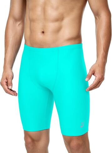 Roadbox Swim Jammers for Men Racing Athletic Quick Dry Swimsuit Endurance Training Competitive Swimming Shorts UPF 50+ in Kuwait