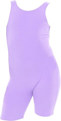 STRETCH IS COMFORT Girls Biketard, Tank Ankle Length Unitard & Long Sleeve Unitard | Soft Stretch One Piece | 4–16 in Kuwait