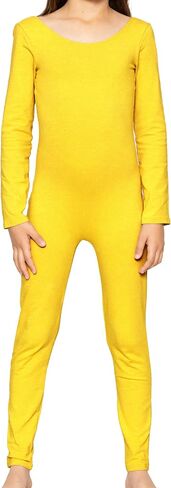 STRETCH IS COMFORT Girls Biketard, Tank Ankle Length Unitard & Long Sleeve Unitard | Soft Stretch One Piece | 4–16 in Kuwait