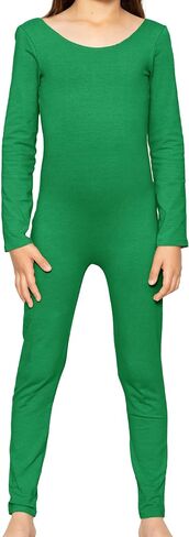 STRETCH IS COMFORT Girls Biketard, Tank Ankle Length Unitard & Long Sleeve Unitard | Soft Stretch One Piece | 4–16 in Kuwait