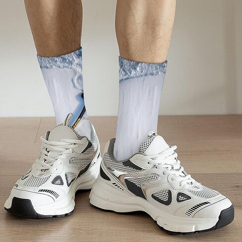Hockey Sports Print Socks for Men Women Casual Everyday Wear in Kuwait