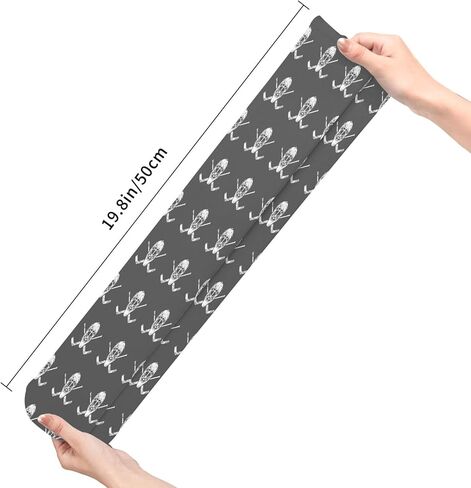 Crossed Goalie Sticks hockey Casual Long Socks for Men's and Women's Soft Comfortable Winter Warm in Kuwait
