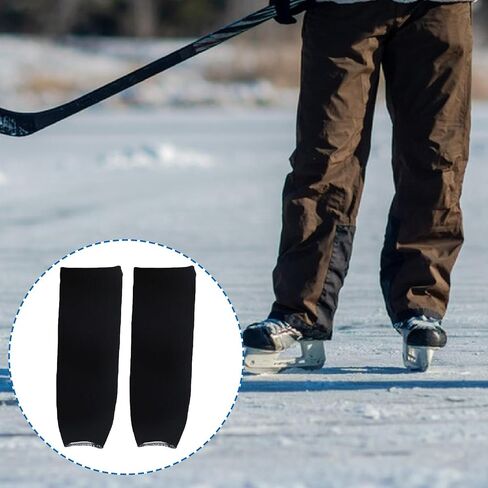 Ice Hockey Socks 37cm Breathable Warm Anti Slip for Men Women Youth Practice Game Nylon in Kuwait