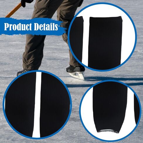 Ice Hockey Socks 37cm Breathable Warm Anti Slip for Men Women Youth Practice Game Nylon in Kuwait