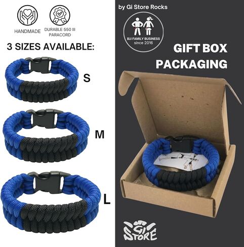 BJJ Belt Bracelet, Jiu Jitsu Gifts for Men and Women, Paracord Martial Arts Accessory (White, Blue, Purple, Brown, Black) in Saudi Arabia