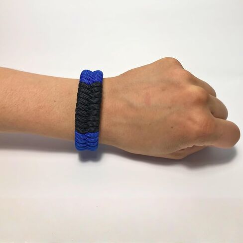 BJJ Belt Bracelet, Jiu Jitsu Gifts for Men and Women, Paracord Martial Arts Accessory (White, Blue, Purple, Brown, Black) in Saudi Arabia
