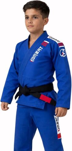 KOMBAT USA Kids BJJ Gi – IBJJF Approved Ultra-Light Brazilian Jiu Jitsu Uniform for Boys & Girls in Saudi Arabia