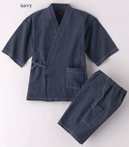 WATANOSATO Jinbei 'shrink textile' made in Japan Import Japanese clothes size men's in Saudi Arabia