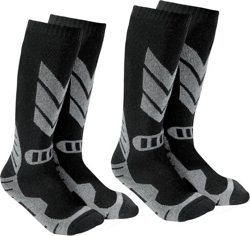 Merino Wool Kids Ski Socks - Knee High Winter Warm Snowboard Thermal Socks For Boys Girls Toddlers in Saudi Arabia