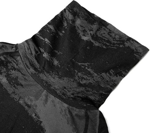 E4M Men’s Thermals Top and Bottom Set - Men’s Long Johns with Ski Mask, Gray Camo in Kuwait