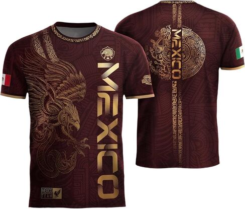 Mexico Soccer Jersey - World Cup Jersey 2026 Short Sleeve Tops Crewneck Graphic Sports Tee Soccer Gift for Fans in Saudi Arabia